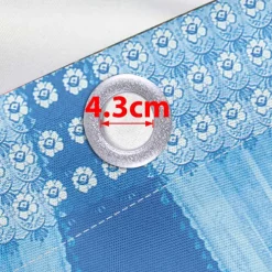 Waterproof Outdoor Curtain Privacy, Outdoor Shades, Sliding Patio Curtain Drapes, Pergola Curtains Grommet Ocean Beach For Gazebo, Balcony, Porch, Party