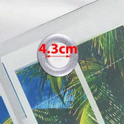 Waterproof Outdoor Curtain Privacy, Outdoor Shades, Sliding Patio Curtain Drapes, Pergola Curtains Grommet Ocean Beach For Gazebo, Balcony, Porch, Party