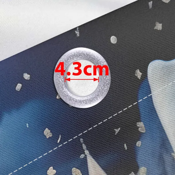 Waterproof Outdoor Curtain Privacy, Sliding Patio Curtain Drapes, Pergola Curtains Grommet 3D Forest Landscape For Gazebo, Balcony, Porch, Party, 1 Panel