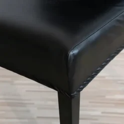 WaterProof PU Leather Dining Room Chair Cover Seat Covers Elastic Stool Covers Durable Dust-proof Cushion Cover for Home Hotel