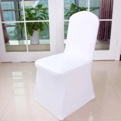Wedding Chair Covers Stretchable Universal Fit Full Coverage Chair Slipcovers Perfect for Weddings, Banquets, and Events Durable and Wrinkle-Resistant Adds Elegance and Style to Any Occasion