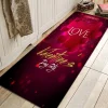 Wedding Heart Area Rug Kitchen Mat Non-Slip Oil Proof Floor Mat Rug Indoor Outdoor Mat Bedroom Decor Bathroom Mat Entrance Rug Door Mat