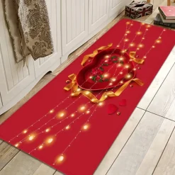 Wedding Heart Area Rug Kitchen Mat Non-Slip Oil Proof Floor Mat Rug Indoor Outdoor Mat Bedroom Decor Bathroom Mat Entrance Rug Door Mat