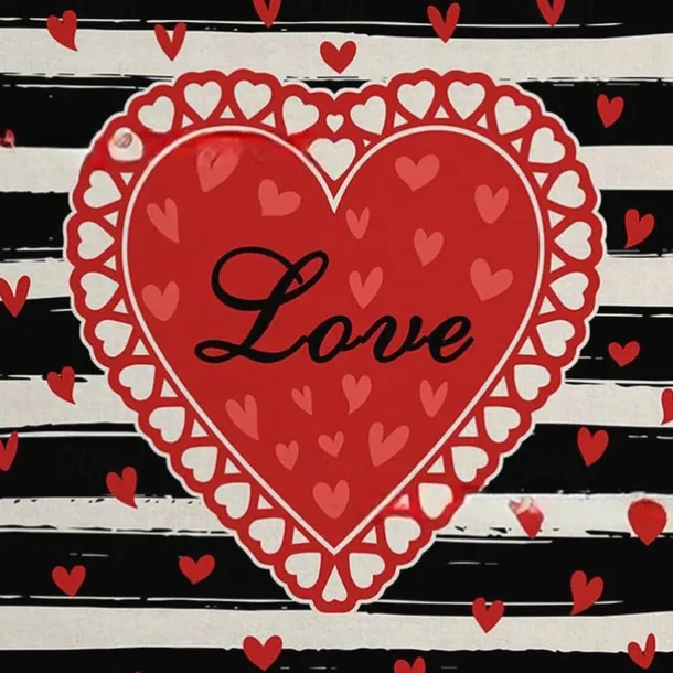 Wedding Heart Rugs Heart Shaped Non Slip Bathroom Rug Washable Mat Heart Kitchen Rugs Love Deco Floor Mat or Shower Bedroom Kitchen Deco (Double Heart, 17.7 x 31.5 Inches)