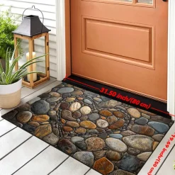 Wedding Love Cobblestone Doormat Kitchen Mat Floor Mat Non-Slip Area Rug Oil Proof Rug Indoor Outdoor Mat Bedroom Decor Bathroom Mat Entrance Rug