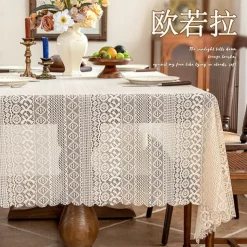 Wedding Tablecloths Elegant Design for Sophisticated Occasions Romantic Accents to Enhance the Atmosphere Perfect for Weddings, Receptions, and Banquets Durable, Stylish, and Easy to Maintain