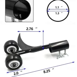 Weed Puller Tool with Wheels, Stand Up Weeding Tools for Garden Patio Backyard Lawn Sidewalk Driveways Weeds