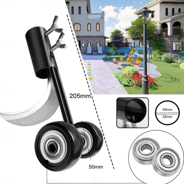 Weed Puller Tool with Wheels, Stand Up Weeding Tools for Garden Patio Backyard Lawn Sidewalk Driveways Weeds