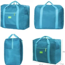 Weekender Bag Travel Duffel Bag with Shoe Compartment, Gym Bag with Wet Dry Separation for Women Men, Waterproof Portable Quilt Storage Bag, Large-Capacity Travel Organizer for Business Trip