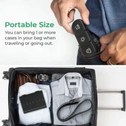 Weekly Pill Organizer 3 Times a DayPortable Travel Pill Box 7 Day with Large Pill Containers Light-Proof Pill Case for Vitamins