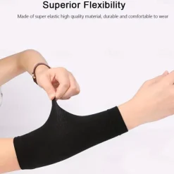 Weight Loss Arm Sleeves (Fit Up To 70kg) Shaper Massage Sleeves For Slimming Arms Fat Burning Running Arm Wraps