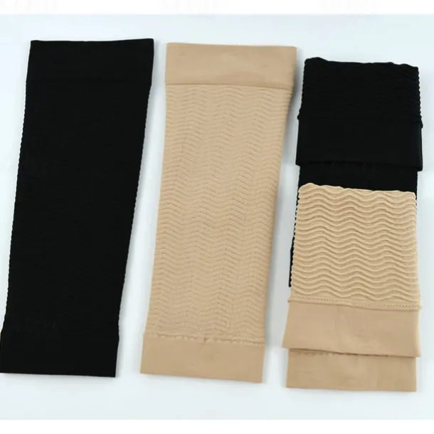 Weight Loss Arm Sleeves (Fit Up To 70kg) Shaper Massage Sleeves For Slimming Arms Fat Burning Running Arm Wraps