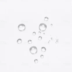 White Shower Curtain Liner White Water Repellent Weighted Fabric 180cm*180cm(70