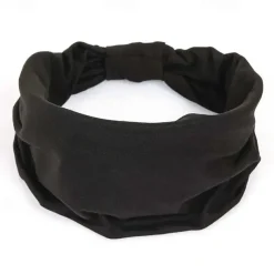 Wide Headbands For Women Non Slip Soft Elastic Hair Bands Yoga Running Sports Workout Gym Head Wraps Knotted Cotton Cloth African Turbans Bandana