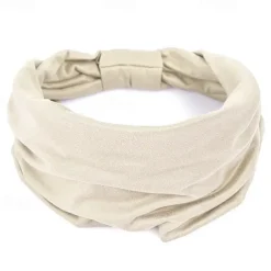 Wide Headbands For Women Non Slip Soft Elastic Hair Bands Yoga Running Sports Workout Gym Head Wraps Knotted Cotton Cloth African Turbans Bandana