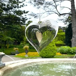Wind Spinners for Yard Metal Garden Spinner Outdoor Courtyard Decoration Hanging Decoration, Garden Patio Decoration, Send Friends And Relatives To Commemorate The Wind Chimes, Memorial Gifts
