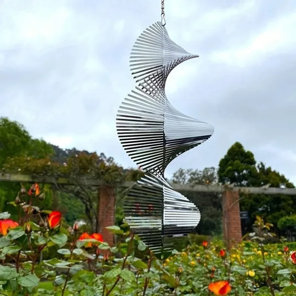 Wind Spinners for Yard Metal Garden Spinner Outdoor Courtyard Decoration Hanging Decoration, Garden Patio Decoration, Send Friends And Relatives To Commemorate The Wind Chimes, Memorial Gifts