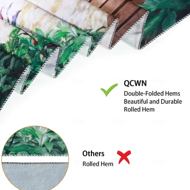 Window Landscape Wall Tapestry Art Decor Blanket Curtain Hanging Home Bedroom Living Room Decoration Coconut Tree Sea Ocean Beach