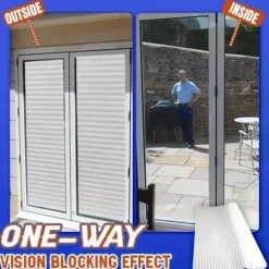 Window Privacy Film Matte Window Film Privacy for Glass Frosted Static Cling Without Glue Removable Opaque Stickers Self-Adhesive Anti UV for Home