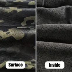 Winter Windproof Warm Tactical Camouflage Balaclava Hat, Plus Velvet Warm Balaclava, For Cycling, Driving, Skiing