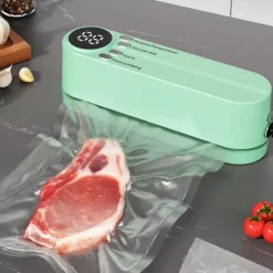 Wireless Vacuum Sealer, USB Rechargeable Automatic Mini Sealing Machine, Home Use Food Storage Vacuum Bags, Air Pump & Seal Function