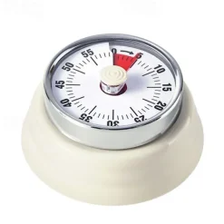 With Magnetic Suction Time Management Stainless Steel Countdown Mechanical Timer Kitchen Timer Baking Alarm Clock