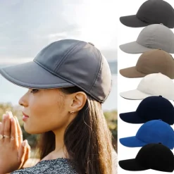 Women Simple Outdoor Running Sports Ponytail Cap