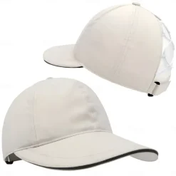 Women Simple Outdoor Running Sports Ponytail Cap