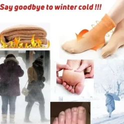 Women/Men Winter Warm Thicken Thermal Socks Wool Cashmere Snow Black Skin Seamless Sock Velvet Soft Boots Floor Sleeping Socks 1Pair
