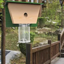 Wood Carpenter Bees Trap For Outside Wood Boring Bees Trap Carpenter Bees Traps Outdoor Hanging Insect Traps Removes