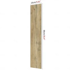 Wood Floor Wallpaper Peel And Stick Wall Sticker PVC Self Adhesive for Home Decor Home Living Room Bedroom Floor Tile Renovation Stickers Waterproof 15x90cm / 6''x35.4''