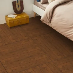 Wood Floor Wallpaper Peel And Stick Wall Sticker PVC Self Adhesive for Home Decor Home Living Room Bedroom Floor Tile Renovation Stickers Waterproof 15x90cm / 6''x35.4''