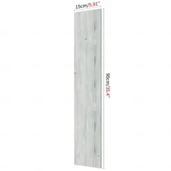 Wood Floor Wallpaper Peel And Stick Wall Sticker PVC Self Adhesive for Home Decor Home Living Room Bedroom Floor Tile Renovation Stickers Waterproof 15x90cm / 6''x35.4''