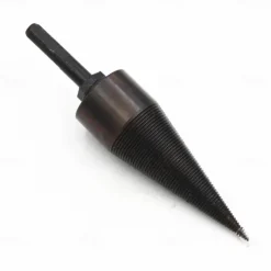 Wood Splitter Drill Bit Log Splitter Chop Wood Splitting Tool Cone Log Splitters Breaking Machine Breaker Firewood Chopper 45mm (1.73IN)