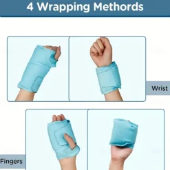 Wrist Gel Ice Pack, Reusable Cold Packs, Hot And Cold Compress for Home, Sports, And Outdoor Activities.