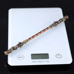 Wukong Zinc Alloy Figurine - Monkey King Great Sage Equal to Heaven Golden Cudgel 22CM Metal Ruyi Jingu Bang Staff - Great Sage Equal to Heaven Game Collectible