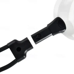 3X Magnifying Glass 110mm, Hands-Free Adjustable Neckwear for Seniors, Ideal for Reading, Sewing, Crafting, Cross Stitch - No Battery Required, Magnifying Glass for Reading