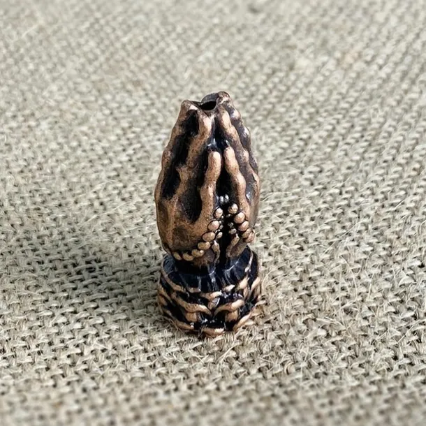 Zinc Alloy Vertical Two Hands Sculpture, West Pray Bless Furnishing Articles, Inspirational Christian Gifts, Bible Verses Decor, Keepsake, Prayer Room Decor for Home Office