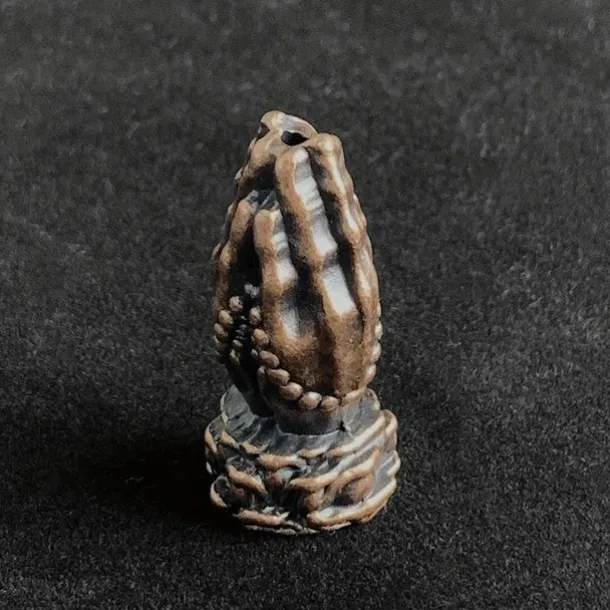 Zinc Alloy Vertical Two Hands Sculpture, West Pray Bless Furnishing Articles, Inspirational Christian Gifts, Bible Verses Decor, Keepsake, Prayer Room Decor for Home Office