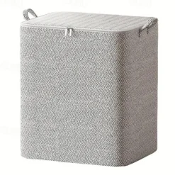 Zipper Storage Bag Clothes Quilt Large Capacity Storage Bag Moving Living Room Bedroom Quilt Finishing Storage Basket