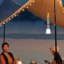 Zoomable Tactical Flashlight, Portable Handheld Flash Light, 1000 High Lumens, USB-C Rechargeable, Emergencies Power Bank, 4 Modes (SOS & Strobe), Waterproof LED Flashlight for Camping